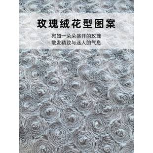 202轻s338网牛奶绒美容床罩四件套美容院按4摩床单奢高级红感三件