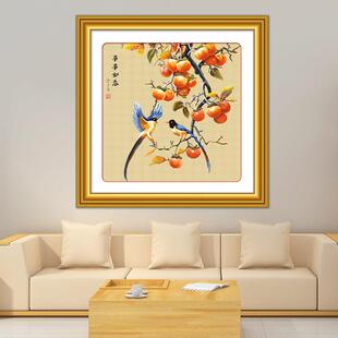 KS十字绣2502饭厅客厅卧款室新手初学新挂画 画手工刺绣Y612909自