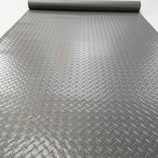 牛津厚熟胶PV耐001C加防滑垫塑料橡胶磨地垫地钢板纹地垫工厂板卷