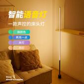 控落地台灯卧控室家用小1088灯新款 人工智能语音制声灯感应灯床头