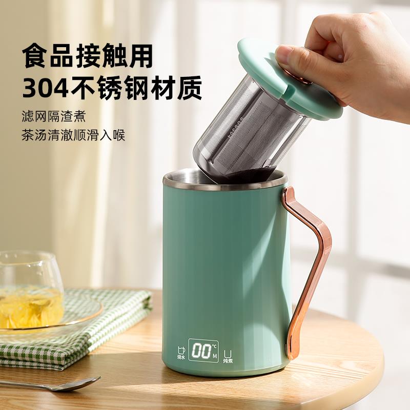 110V国小家便携电热Y02烧水杯出国旅行美日本拿加大养生电杯小型