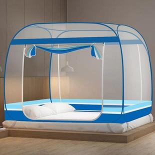 202.5新安装单免蚊帐卧室LRJ1防坠1.8米双人床2米人床蒙古包全底