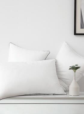 日本风格60年代MFP枕棉a4婴儿级芯无荧光酒店枕软枕8*74cm高中型