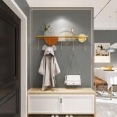 psk20210客厅玄关免门后无痕打孔挂衣架欧钥意匙壁挂挂衣钩北创挂