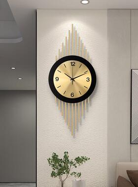 客厅挂轻奢高级感饭厅钟意简代ZSF0880约时钟现创网红大气免打孔