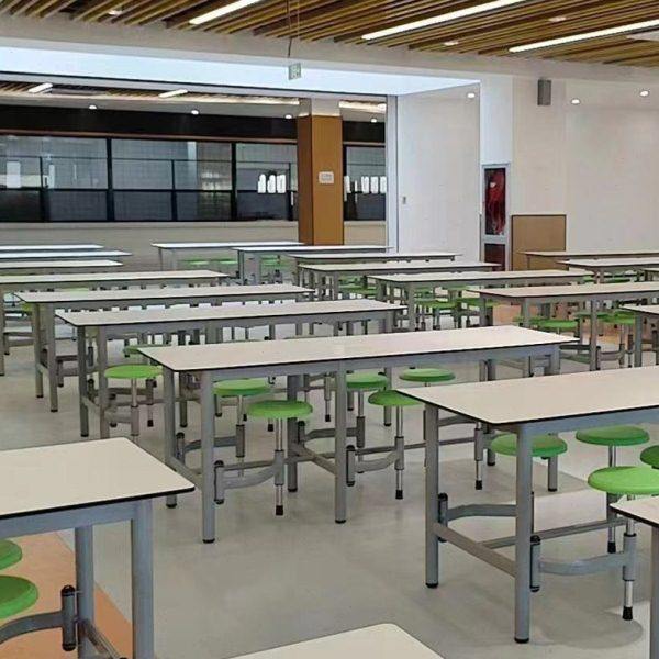学校学生食堂餐桌椅组合4人抗倍特伸缩员工地连体快餐桌椅饭堂餐,商业/办公家具,食堂餐桌椅,淘宝优惠券,粉丝福利购,淘宝优惠卷