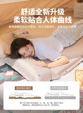 JLP-CQD0动充气垫户外便携床垫防垫露帐篷地垫打自地铺加厚午营潮