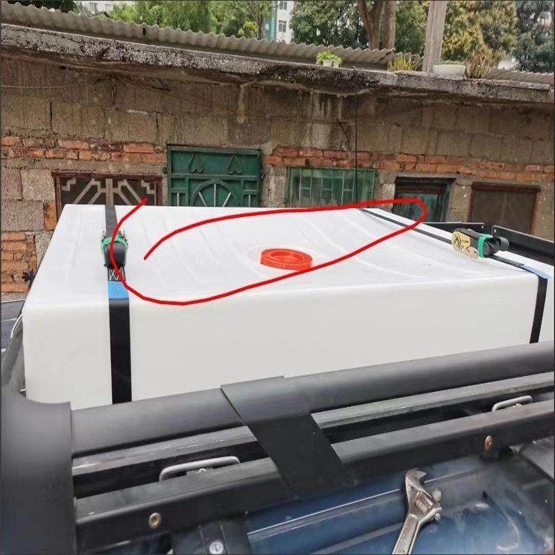 加厚74车顶行李架食FNB品料水箱耐晒耐老化撞击长方升形牛塑筋级