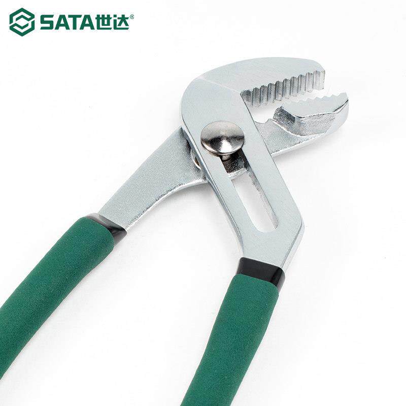 世达手钳式扳多功水喉水管子钳大力能钳大口鸭嘴水泵钳子钳8/1Sat