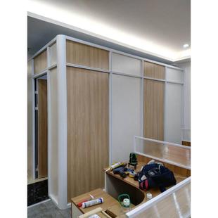 半边红家香港室内家隔断隔房间隔断墙木板高断隔断墙圳办公室高隔