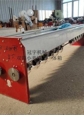 新YQW款农业双箱电动小锈麦播种施肥器lAl旋耕机多功不钢撒能肥机