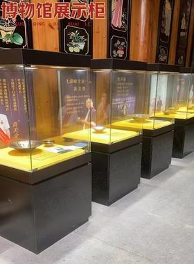 物馆饰展柜古董博瓷器文物展示柜独立宝首玻璃柜POG台产珠品展览