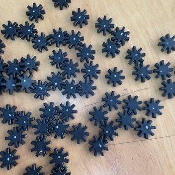 奇瑞3XE捷途X70方向机柱塑料齿套管柱电机齿轮转向机轴减震器垫胶