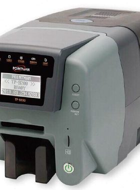 Pointman TP-9200证卡打印机TP9100升级版人像厂牌光缆标牌打印机