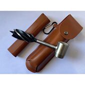 现货木工手钻 手拧钻支罗钻手动钻木打孔工具 户外多功能求生钻