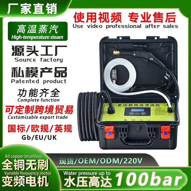 新款变频高压高温蒸汽清洁机空调油烟机洗衣机地暖管道家电清洗机