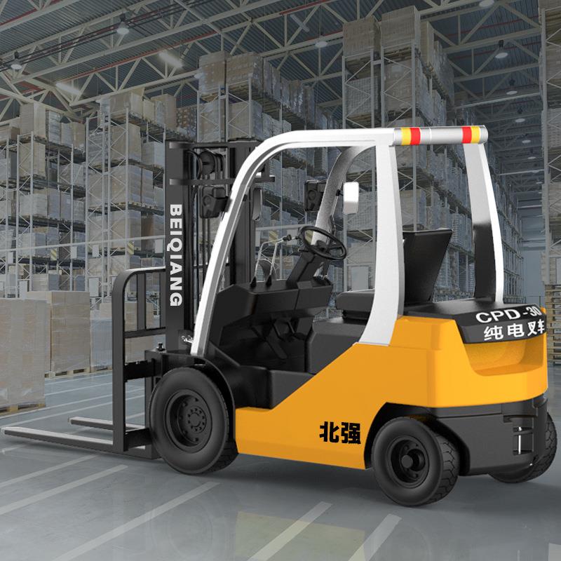 电动叉车2吨1吨小型锂电池四轮座驾式液压搬运车可上牌吨电叉车