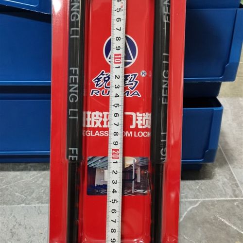 U型玻璃门密码锁 叉锁 交通锁 店面门锁 店铺锁