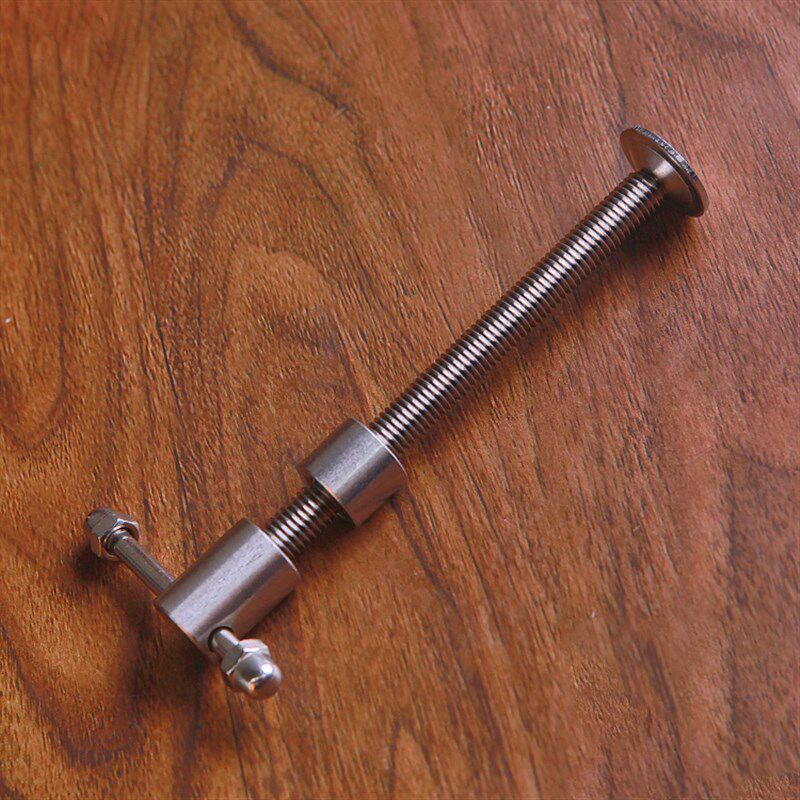 304不锈钢梯形丝杆G型夹具螺杆 固定夹配件 夹具丝杆 T型丝杆套装