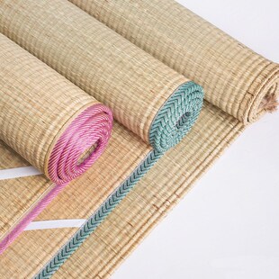 老式夏季草席1.8双人床凉席芦w苇席老式床席学生1.0草垫子1.5m席