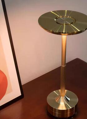 吧酒户台灯触摸气28406氛灯咖啡店清吧覆外古工业风充电主卧室露