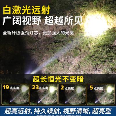 小野T170人光头灯充电超头戴式新氙款感强应超长续航夜亮钓鱼专用