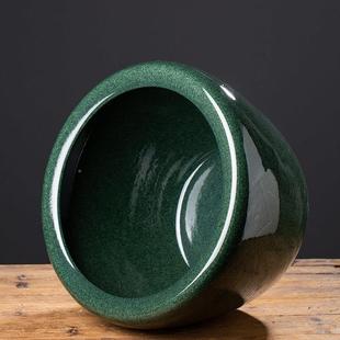 景德镇陶瓷鱼睡缸养金缸莲盆花荷缸碗莲缸鱼乌龟大水缸盆客厅51摆