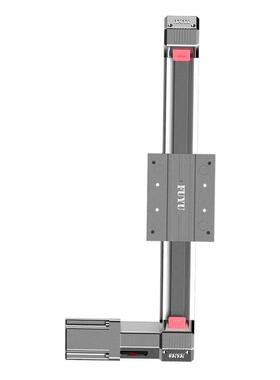 FUY双轴芯带滑台模组同步带数控电动移动U直皮轮模组滑线台
