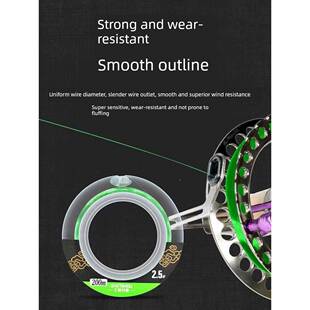 千寿谷麦钓鱼磨固迈钓石鱼线滑动漂抛线杆前耐抗滚拉强路系列主线