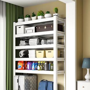 储藏室置整物层架家用阳台多落靠地行李箱墙理收纳工具化妆室货架