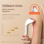 爱电动刮痧板热玉石轻松刮玉石轻松脸神器科加按摩全部身通用面背