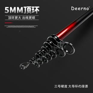 尔诺滑漂小矶竿号船矶钓德竿沉底素钓竿碳短节环大导HJ海钓竿滑矶