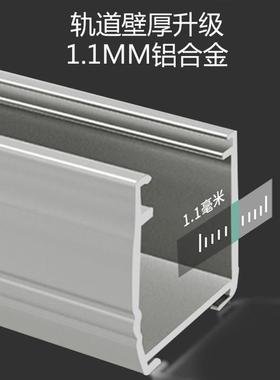 免打孔免装安合金叶窗遮光升铝FJ-LBY7降窗帘办公室浴室百卫生间