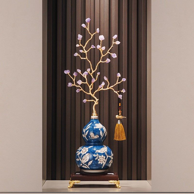 紫气东来葫芦摆件入户玄关招财镇宅客厅高档酒柜装饰乔迁新居礼品,家居饰品,落地摆件,淘宝优惠券,粉丝福利购,淘宝优惠卷