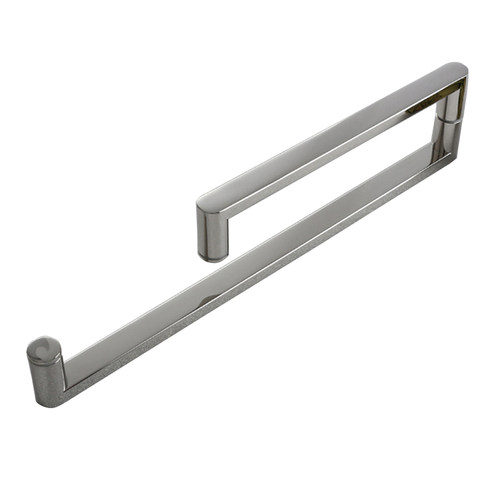 定制高端304不锈钢浴室玻璃门淋浴房拉手l型把手 订做镜光拉丝03