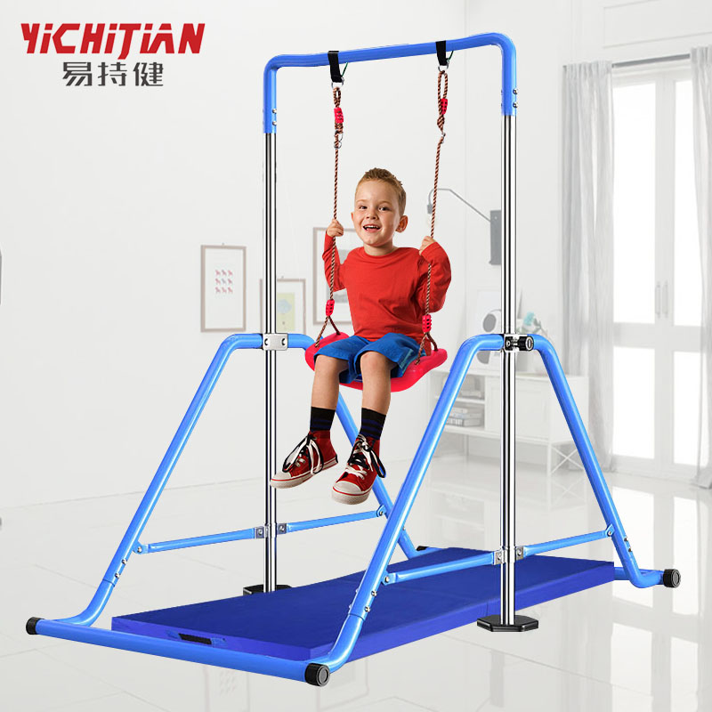 单杠家用室内儿童小孩拉伸引体向上器秋千可调节健身单双杠免打孔