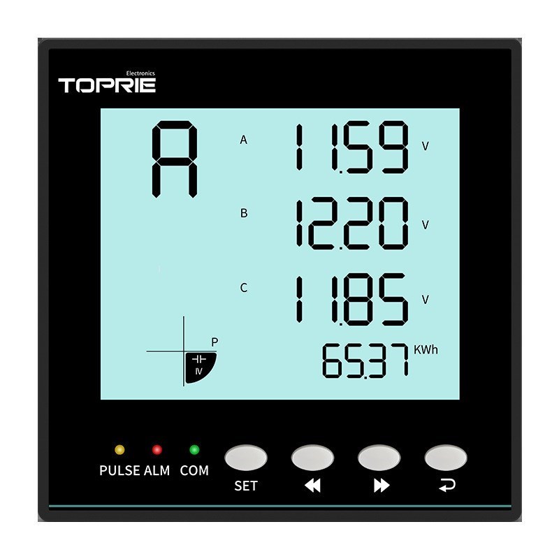 现货T1智能电表4G三相四线无线多功能功率电流压谐波自动电力仪表