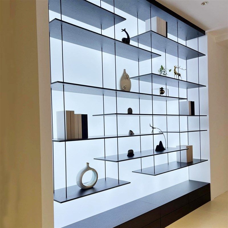 极简书架置物架铁艺墙上展示架陈列架书柜一字搁板吊架客厅收纳架,住宅家具,搁板/置物架/家用陈列架,淘宝优惠券,粉丝福利购,淘宝优惠卷