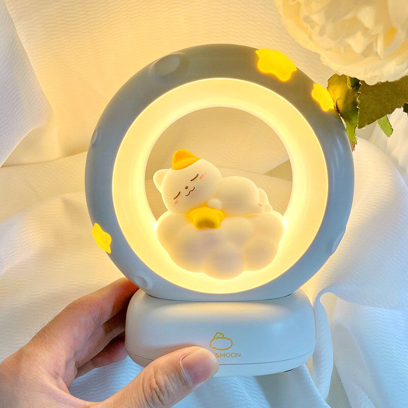 小夜灯卧室睡眠朋友闺蜜女孩儿童生日圣诞送礼物实用床头伴睡台灯