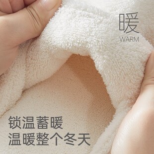 真静音棉拖鞋 女冬季 2024新款 居家棉拖情侣家居室内防滑秋冬毛拖鞋