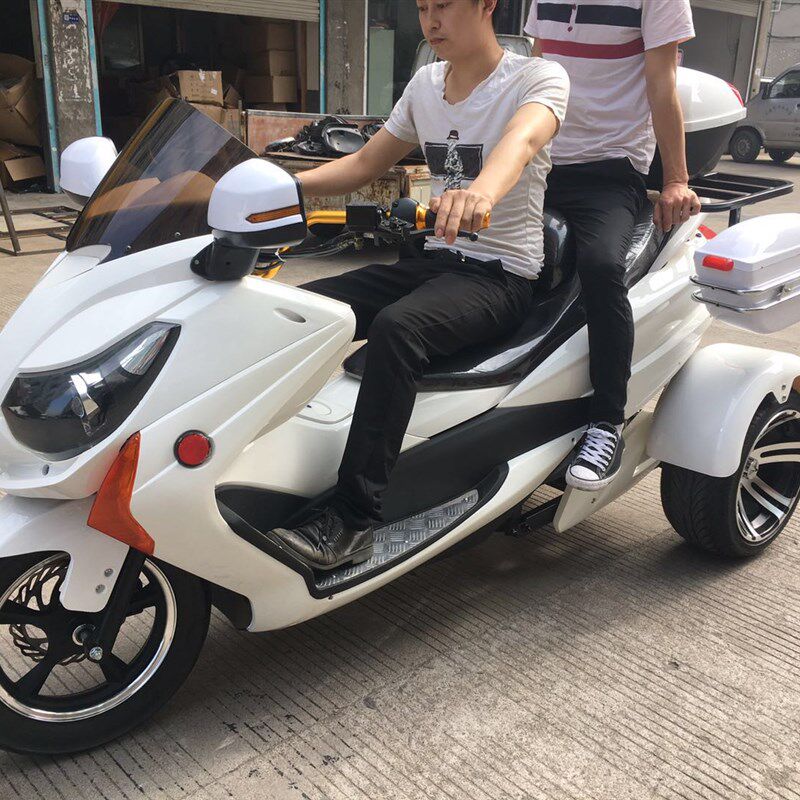 72V大功率 三轮电动全地形成人踏板车马杰斯特摩托跑赛电池沙滩车