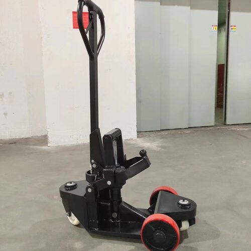 非标搬运车手动液压托架牵引车A字架搬运车托顶车印染炮台车厂家
