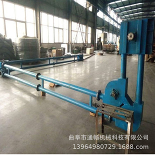 拐弯式水泥活性碳粉输送机 管链式提升机 垂直盘片上料机