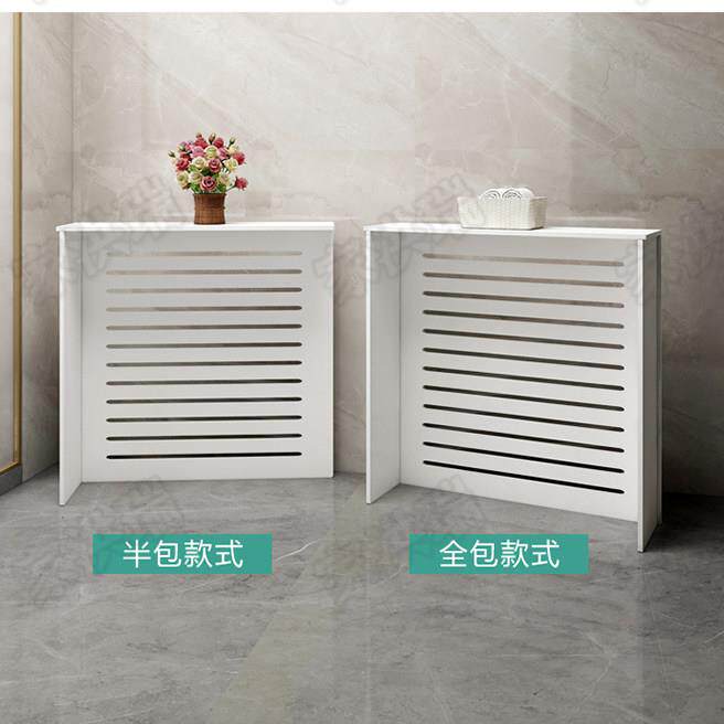 地暖分水器遮挡罩暖气片遮丑柜厨房卫生间防水遮挡板阀门遮丑箱罩