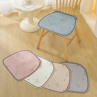 餐椅垫坐垫家用餐桌椅子C垫子可拆洗凳子垫四季 高档欧式 通用椅垫