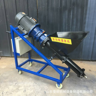 门框水泥输送泵 螺杆式 电动3KW门窗灌缝机 小型防盗门砂浆灌浆机