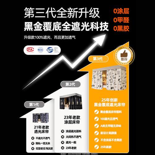 学帘生宿舍遮光床上下铺大学寝室遮挡2帘上铺CL562025床围布205新