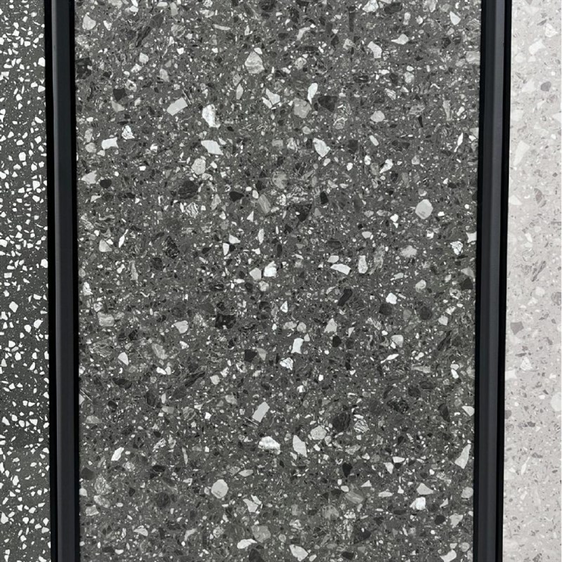 通体亮光水磨石瓷砖750X1500别墅客厅灰色防滑地砖餐厅工装仿古砖