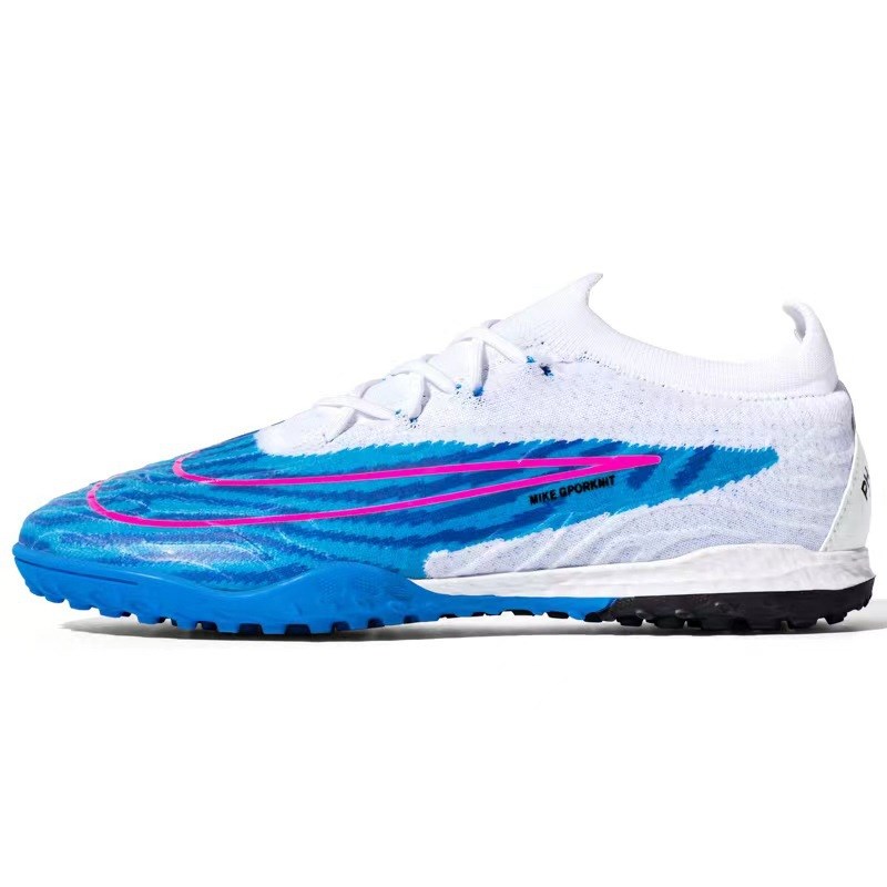 C罗新款足球鞋成人长钉男女TF碎钉少年学生高帮防滑AG训练鞋大码