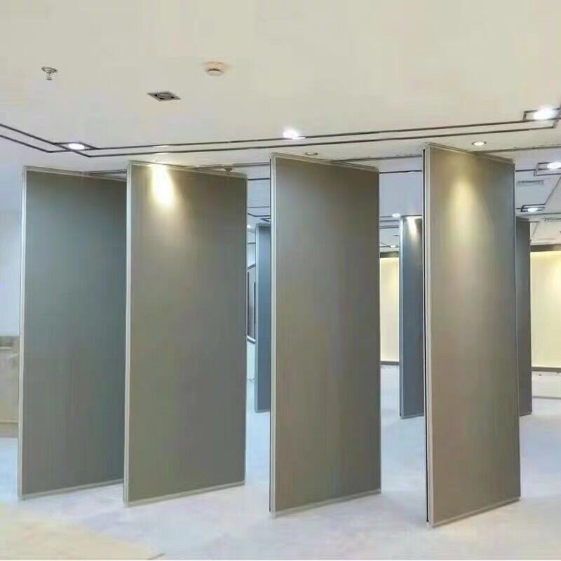 酒店宴会包厢移动隔断墙餐厅舞蹈办公室隔墙推拉折叠旋转门